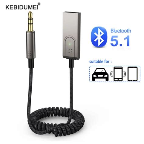 Bluetooth 5 1 Aux Adapt R Kablosuz Ara Bluetooth Al C S USB 3 5mm Jack