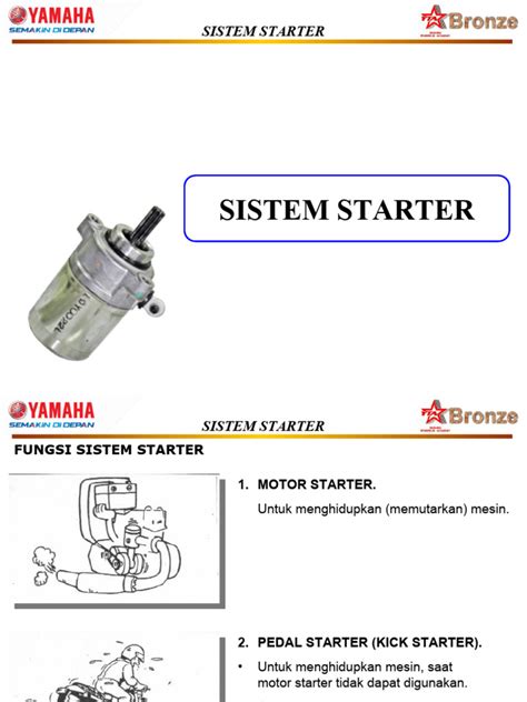 sistem starter