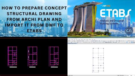 2 0 How To Import Autocad To Etabs YouTube