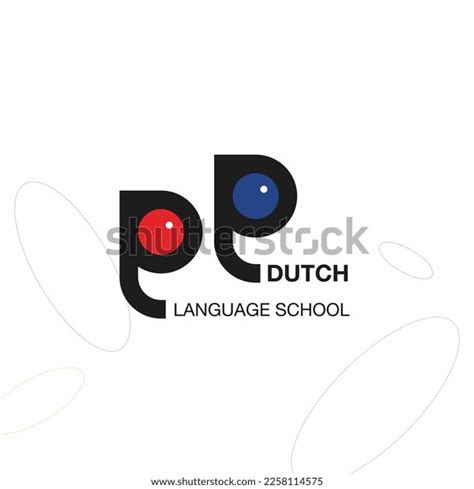 Dutch Language Service Iconic Logo Concept Stock Vector (Royalty Free ...