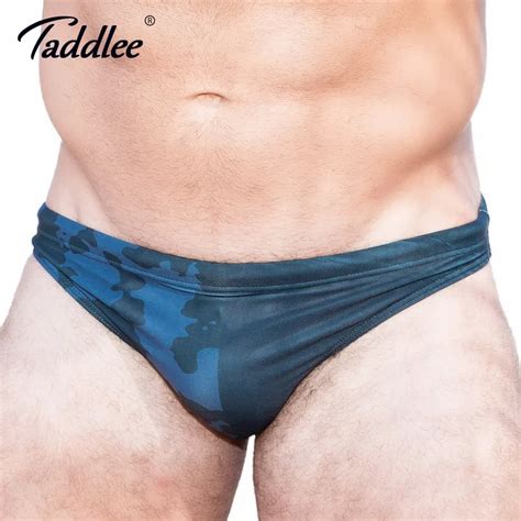 Taddlee Brand Sexy Men Swimwear Swim Bikini Boxer Briefs Low Rise Men S Swimsuits Board Surfing