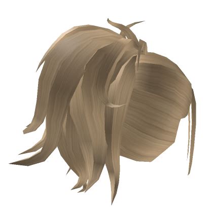 Blonde Messy Ponytail Roblox Item Rolimon S