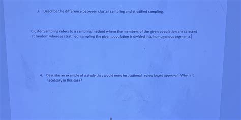 Solved Can You Help Me With Both 3 Describe The Difference Between