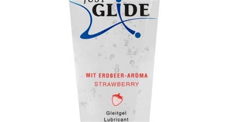 Lubrificante Base Agua Just Glide Morango 200 Ml Sex Shop Fruto Proibido