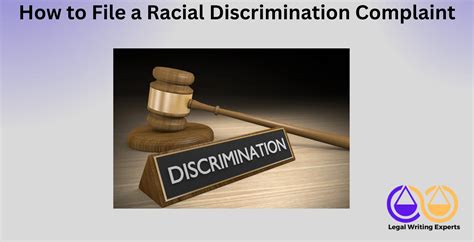 how to file a racial discrimination complaint