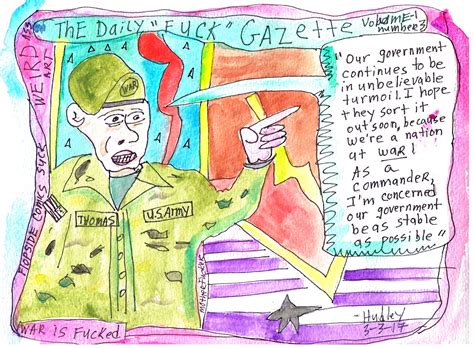 The Daily Fuck Gazette Vol One Number The Seminary Of Praying Mantis Publishing