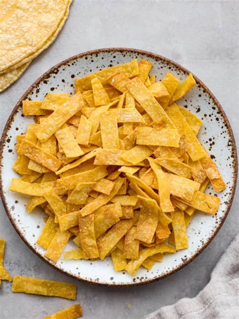 10 Minute Air Fryer Tortilla Strips The Recipe Critic