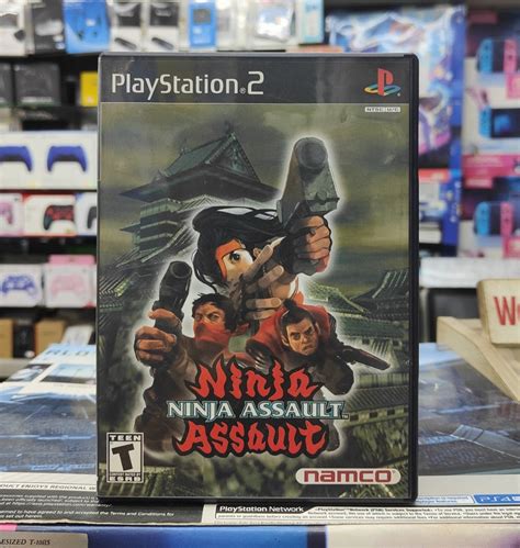 Playstation 2 Ninja Assault Video Gaming Video Games Playstation On