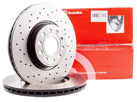 Tarcze BREMBO XTRA Tył AUDI A4 B6 A4 B7 245mm 08 9136 1X za 231 zł z