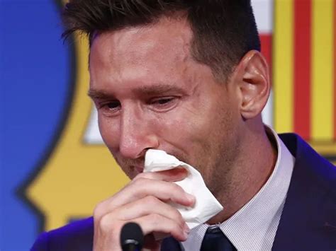 Lionel Messi Leaving Barcelona I Lionel Messi Breaks Down As He Confirms Barcelona Exit Says