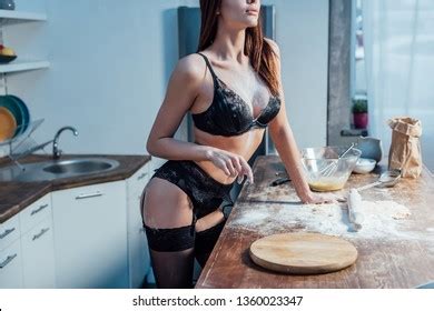 Lingerie Kitchen Stock Photos Images Photography Shutterstock