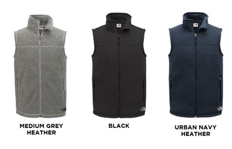 north face sweater fleece vest
