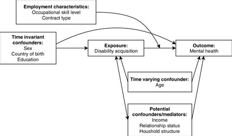 Causal Diagram Illustrating Postulated Causal Relationships Between