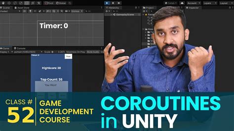 Game 1 Tap Counter 23 Coroutines In Unity3d Unity3d Game