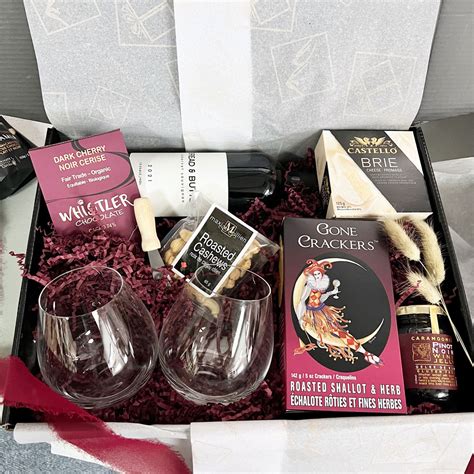 California Wine Wish Gift Box Vancouver Gift Baskets