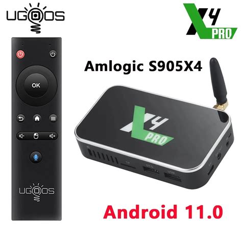 Ugoos X4 Pro Tvbox 4gb 32gb X4 Plus Amlogic S905x4 Android 11 Smart Tv ...