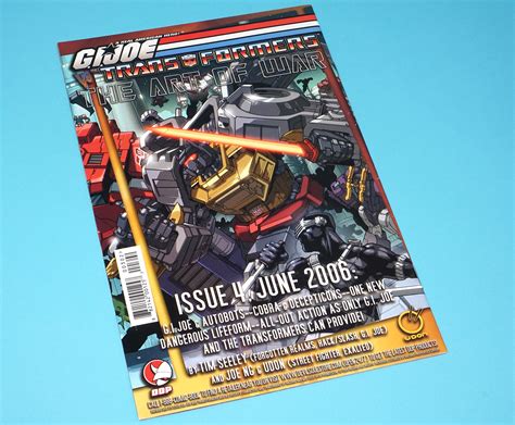 GI JOE VS TRANSFORMERS THE ART OF WAR ISSUE 3 2006 DDP Boonsart Shop