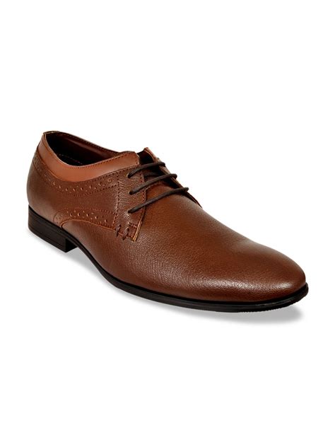 Buy Allen Cooper Men Brown Leather Formal Derbys Formal Shoes For Men 10247935 Myntra