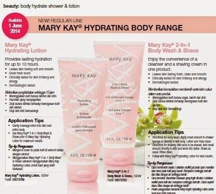 Bits N Pieces On Life NEW REGULAR LINE MARY KAY HYDRATING BODY RANGE