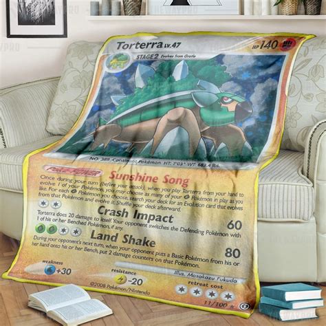Pokemon Rillaboom Vmax Rapid Strike Blanket Hot Sale