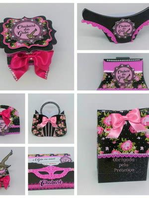 Kit Caixinhas Personalizadas Cha De Lingerie Compre Produtos Personalizados No Elo