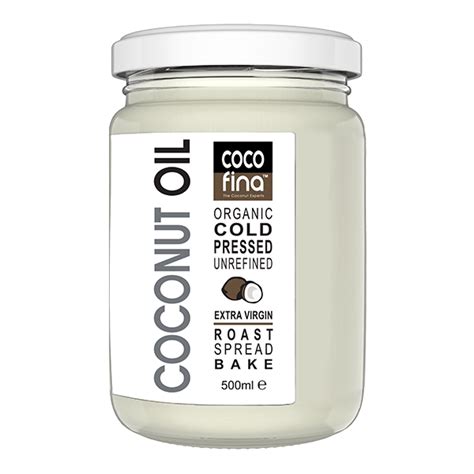 Organic Virgin Coconut Oil 500ml x 2 - Cocofina