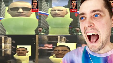 REACT TO Skibidi Toilet Episode Russia vs America MY REACTION Comparison