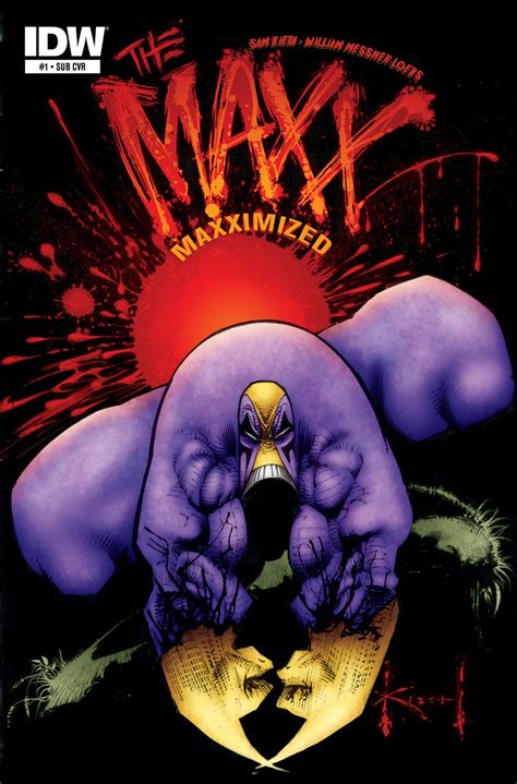 The Maxx Maxximized 1—subscription Variant Sam Kieth William Messner