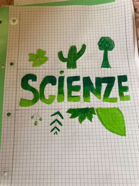 Scienze Materiale Scolastico Da College Copertine Raccoglitori