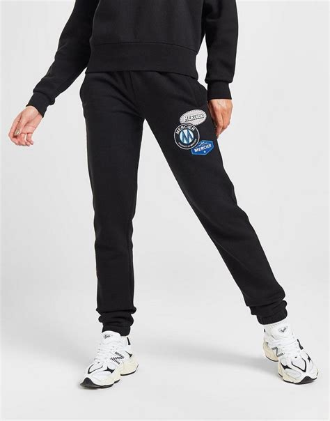 Black Mercier Badge Joggers Jd Sports Uk