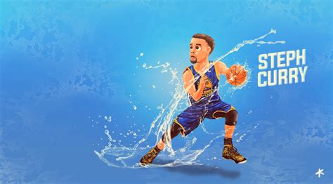 Stephen Curry Splash Wallpaper