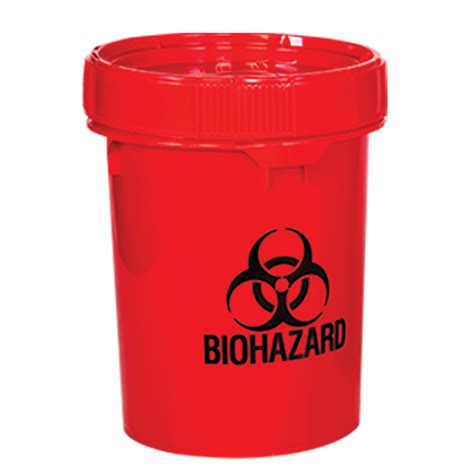 5 Gallon Biohazard Container 100