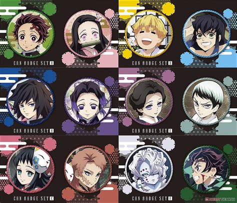 Descarga Gratis Demon Slayer Kimetsu No Yaiba Can Badge Set Tamayo