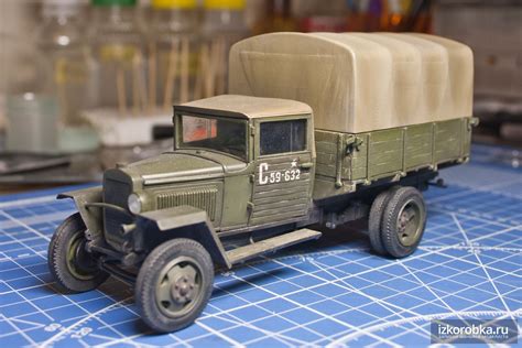 Сборная модель Газ-ММ от Звезды