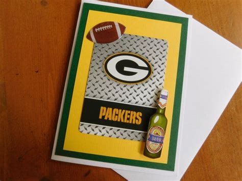 Green Bay Packers Birthday Card Packers Birthday Card Etsy In 2021