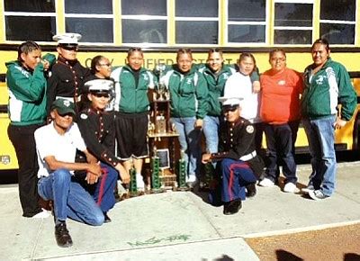 Tuba City MCJROTC drill team wins Desert Classic | Navajo-Hopi Observer | Navajo & Hopi Nations, AZ