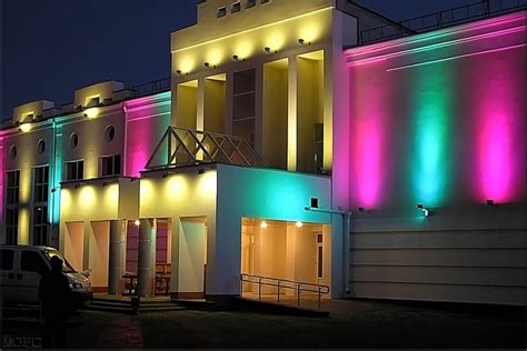 Архитектурные светильники для фасада - 63 фото