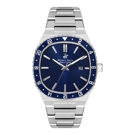 Buy Beverly Hills Polo Club Mens Blue Dial Watch Bp3296x390 Dash