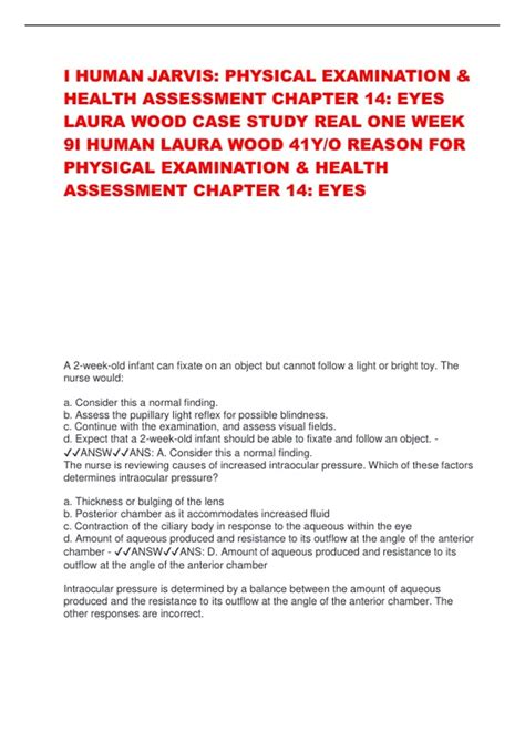 Health Assessment Online To Accompany Physical Examination And Health Assessment User Guide Access Code And 2