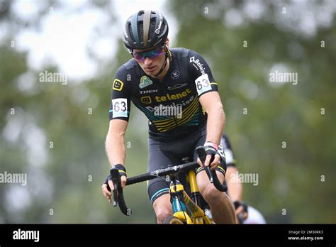 belgian jim aernouts pictured  action   mens elite race