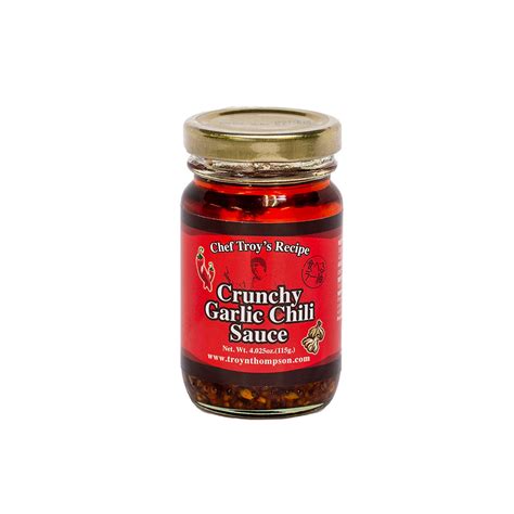 Crunchy Garlic Chili Sauce 4025oz 115g Mishima Foods Usa