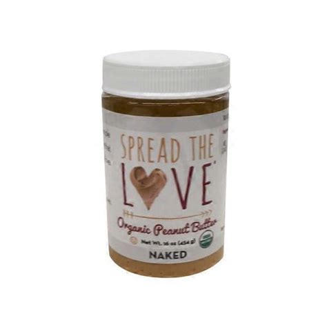 Spread The Love Organic Naked Peanut Butter Oz Instacart