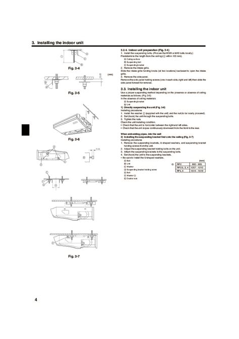 Mitsubishi Mr Slim PCA RP GA Ceiling Suspended Air Conditioner ...