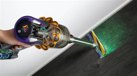 Dyson V15 Vacuum Cordless Cleaner Detects Hidden Dust with LASER