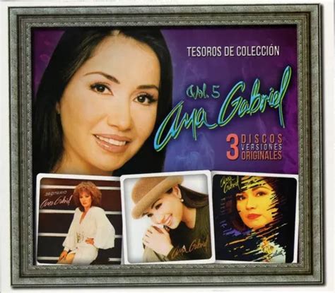 Ana Gabriel Coleção Treasures Vol 5 Boxset 3 Cds Mercadolivre