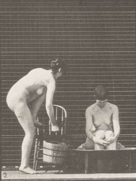 Nude Woman Pouring A Bucket Of Water Over Another Nude Woman Rbm Qp M A Picryl