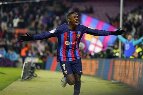 Copa del Rey: Dembélé conduce al Barça a semifinales ante una Real