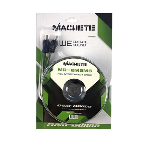Machete MR-2M2MS (2RCA - 2RCA) 5,2м | Межблочный кабель Machete MR ...