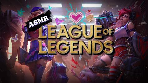 ASMR League Of Legends Relaxing Unboxing For Sleeping Soft Spoken