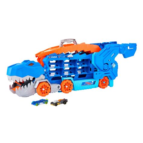 Superremolque De T Rex Hot Wheels City Delsol
